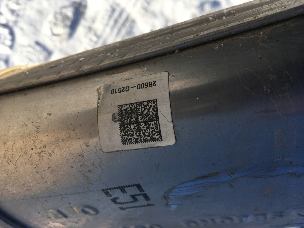 фото №5, Выхлоп гаситель kompletny hyundai ioniq