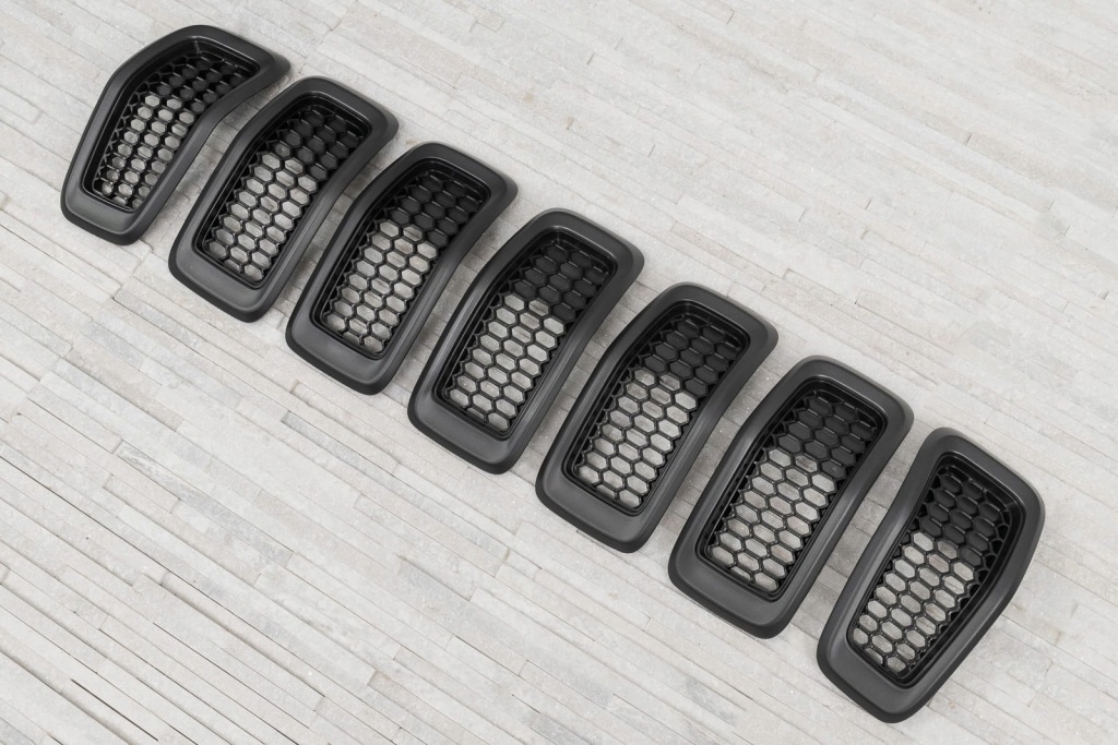 фото №8, Jeep cherokee v kl 2014-2018 вкладиші решітка сірі 68303626aa