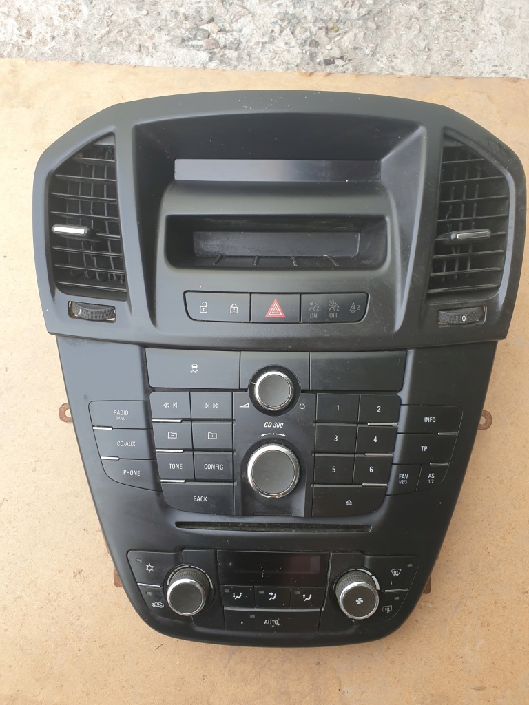 фото №1, Панель кондиціонера радіо кондиціонер opel insygnia 13273252