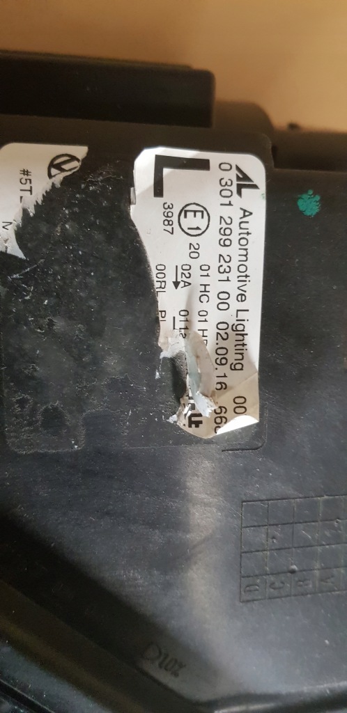 фото №11, Vw touran ii 5tb лампа передняя левая full led