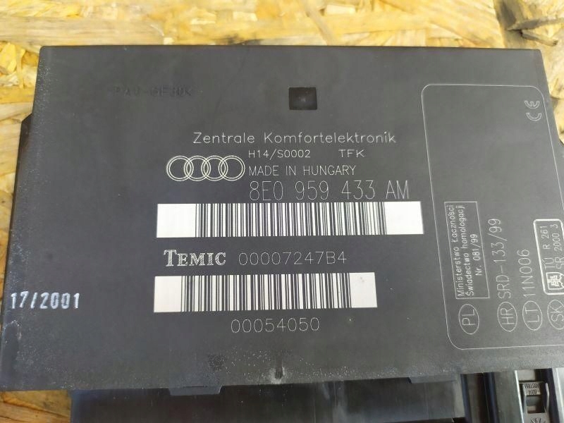 фото №3, Модуль комфорту audi a4b6 małysz 8e0959433am