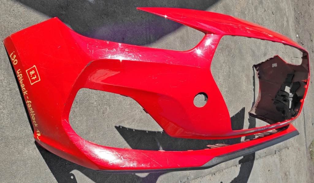 фото №10, Бампер перед передний hyundai i30 iii 3 liftback fastback 2017-