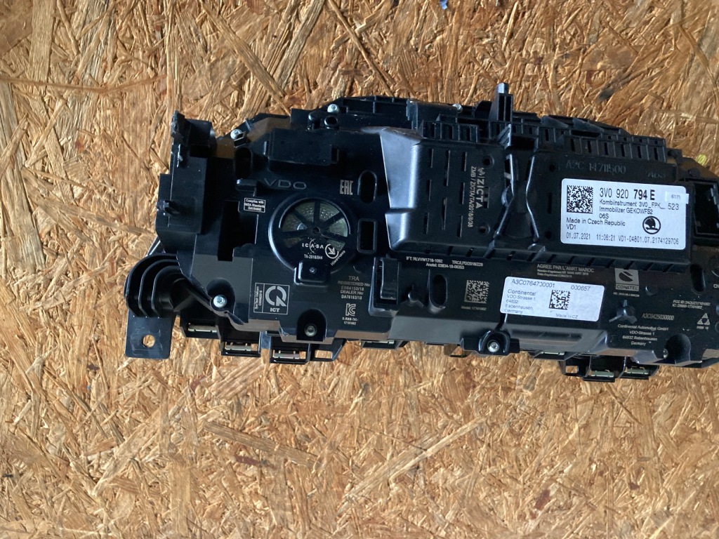 фото №10, Skoda superb счетчик виртуальный digital 3v0920794e