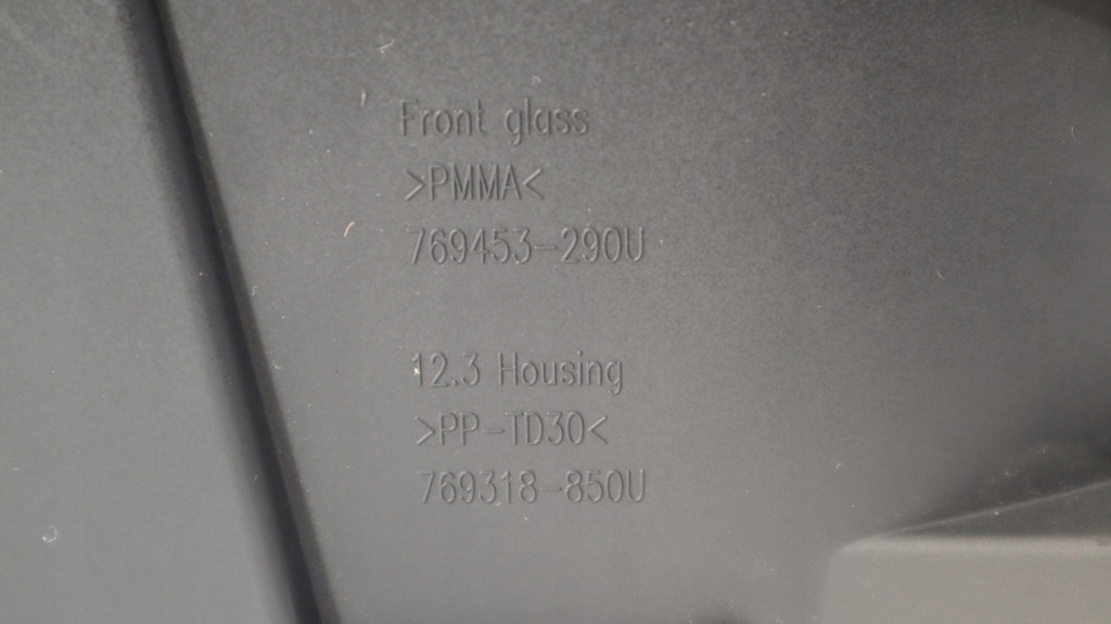 фото №6, Volvo xc40 стекло пластик корпус спидометра 769453-290u, 769318-850u