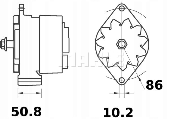 Купити Генератор letrika mg 84 mg 84 ms 84