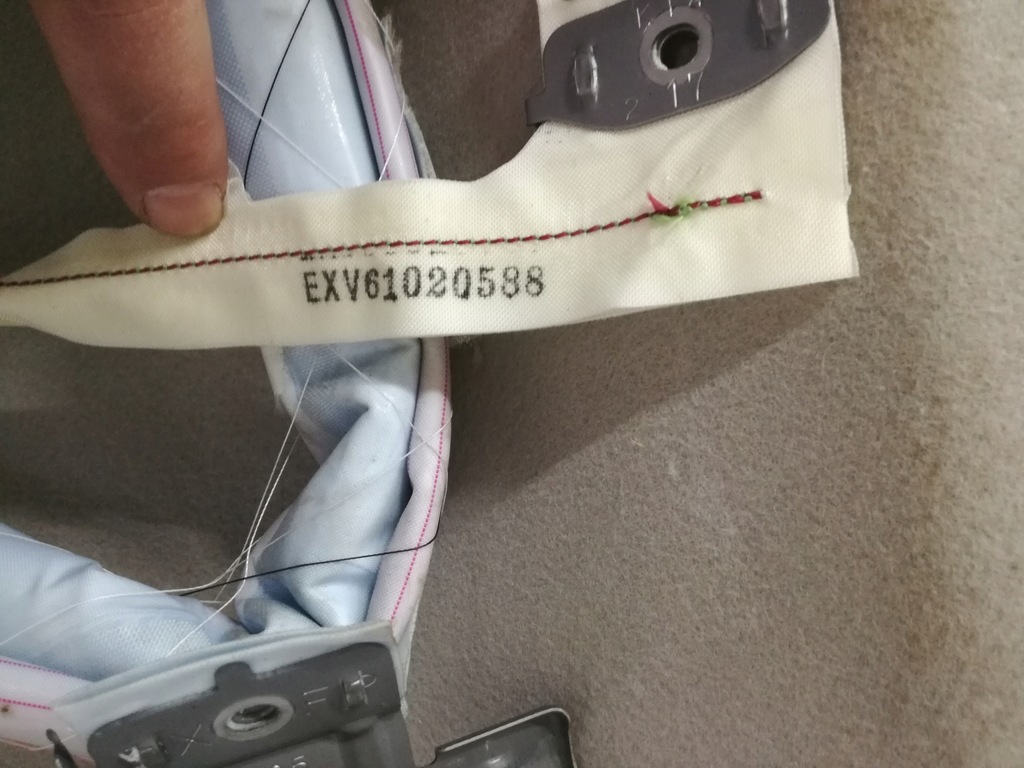 фото №2, Subaru xv 2011- 2017 rok шторка безопасности подушка безопасности левая