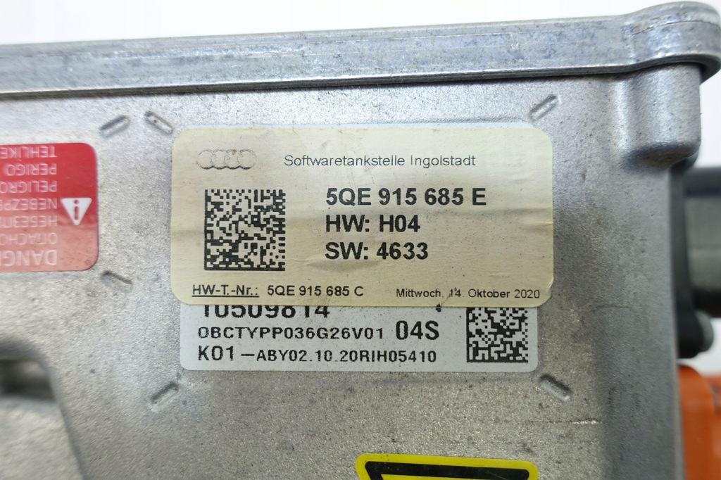 фото №9, Модуль станція заряджання зарядний пристрій vw 5qe915685e