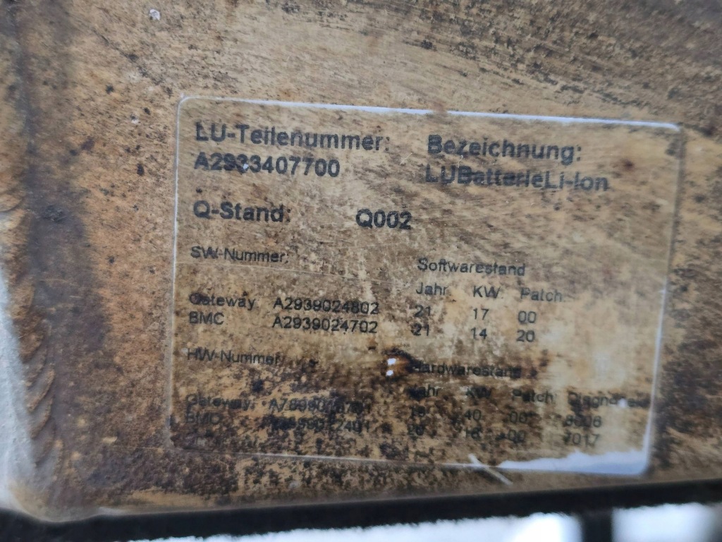 Mercedes eqc n293 w293 акумулятор акумулятор 80kwh в Україні