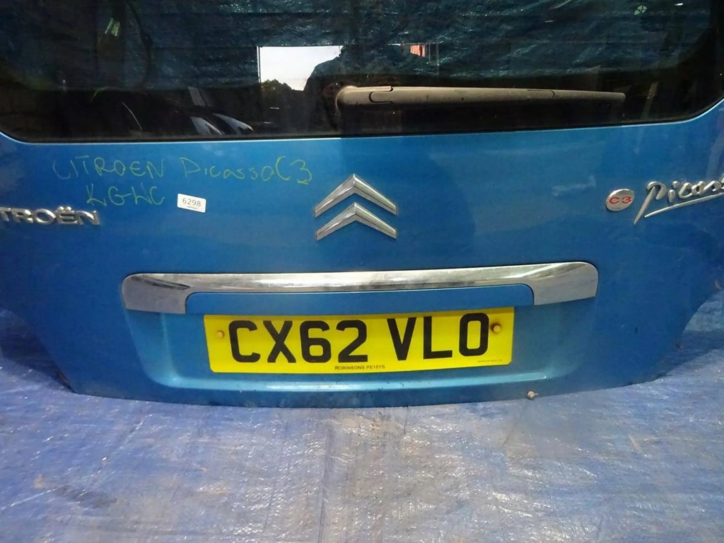 фото №7, Кришка багажника багажника citroen c3 picasso kgwc