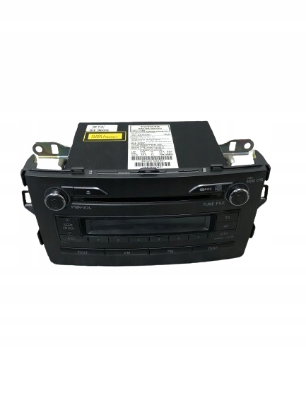 фото №1, Радио cd toyota auris i 86120-02520