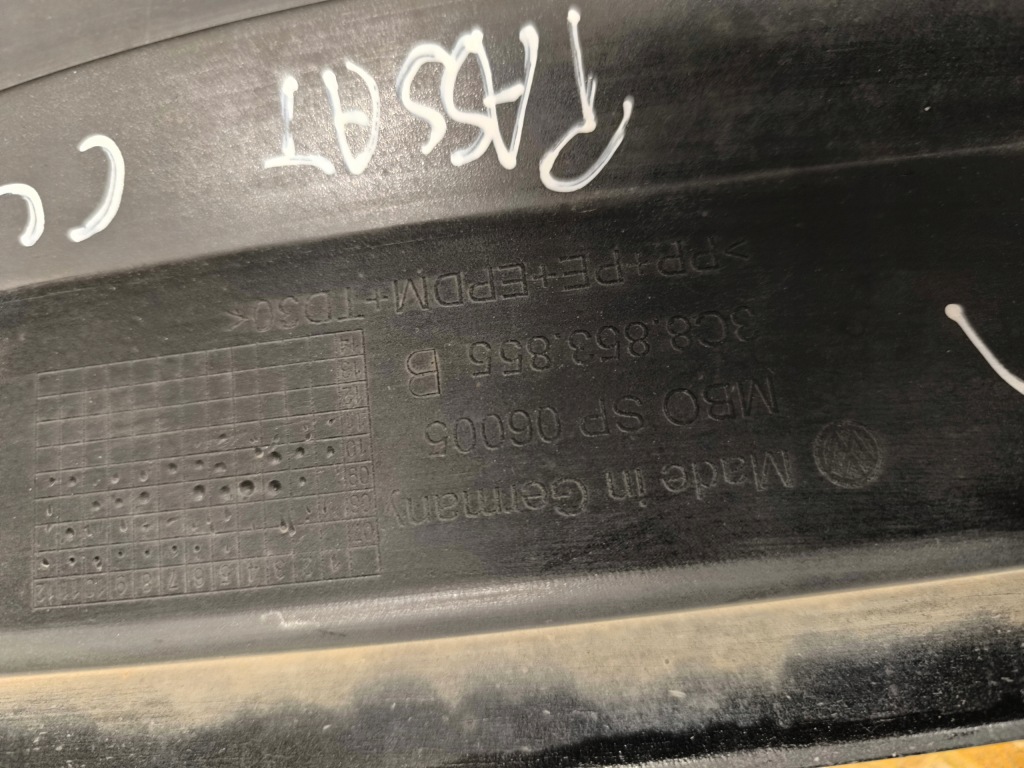 Накладка  накладка на порог левый vw passat cc 08-12 европа  1.4 tsi 3c8853855b Доставка