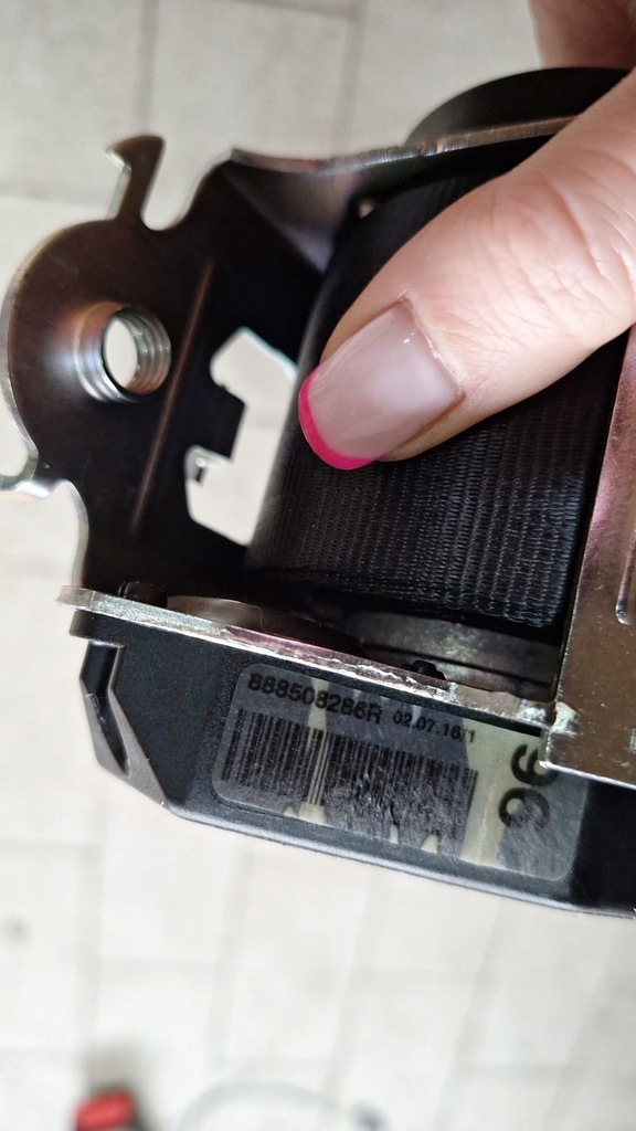 фото №4, Pas безпеки задня renault scenic iv 888508286r