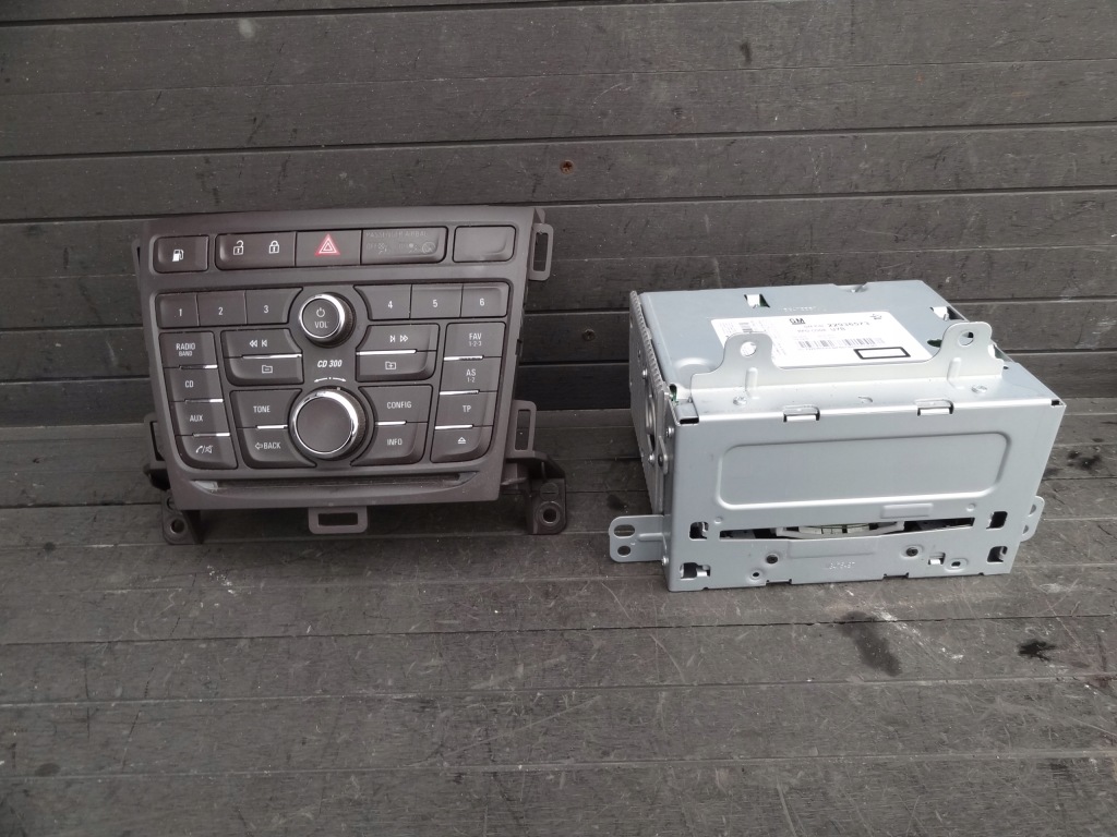 фото №1, Opel zafira c 2013 радіо панель cd aux 22936573 org