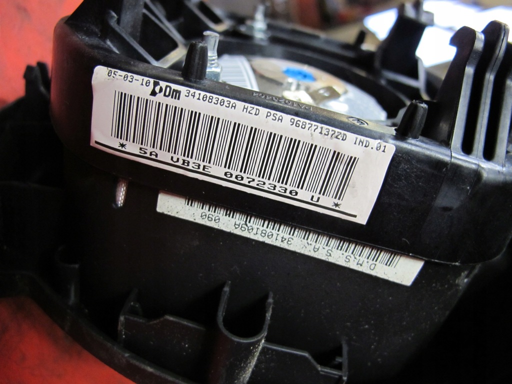 фото №7, Citroen c5 iii приборная панель приборная панель подушки безопасности ремни подушка безопасности консоль