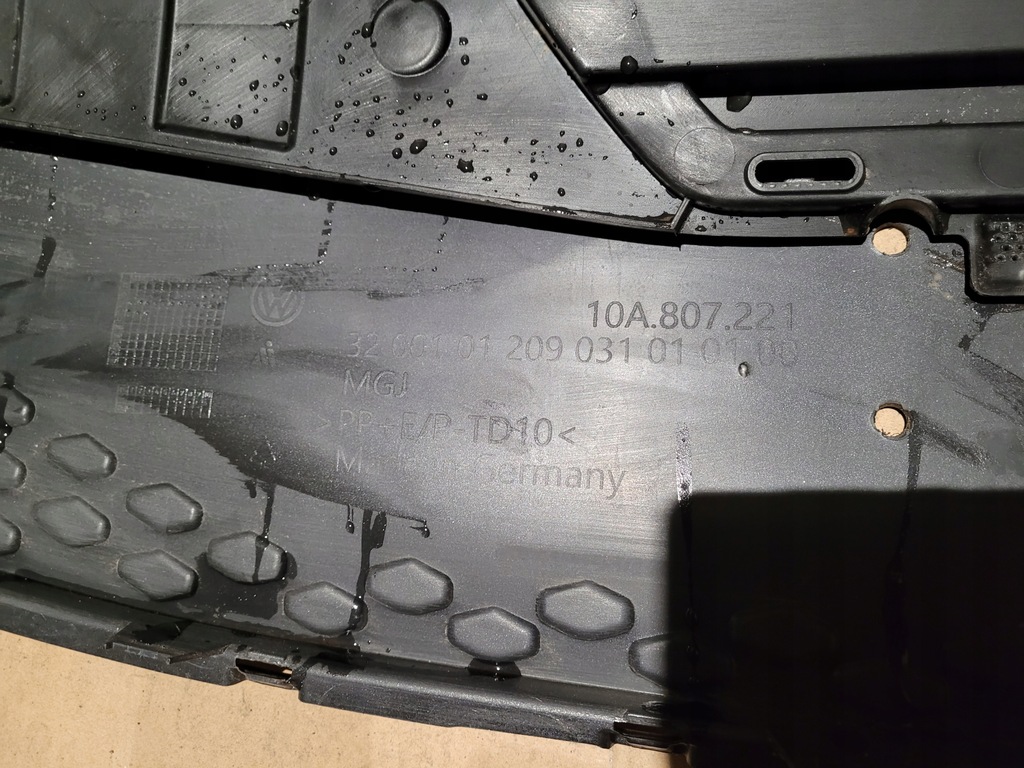 фото №11, Vw id3 id.3 10a 19-22r бампер передний перед