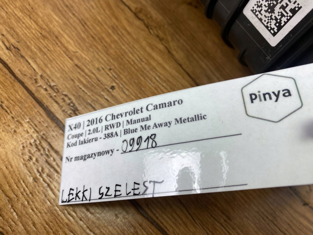 Фильтр угольный par топлива chevrolet camaro 2016+ Доставка