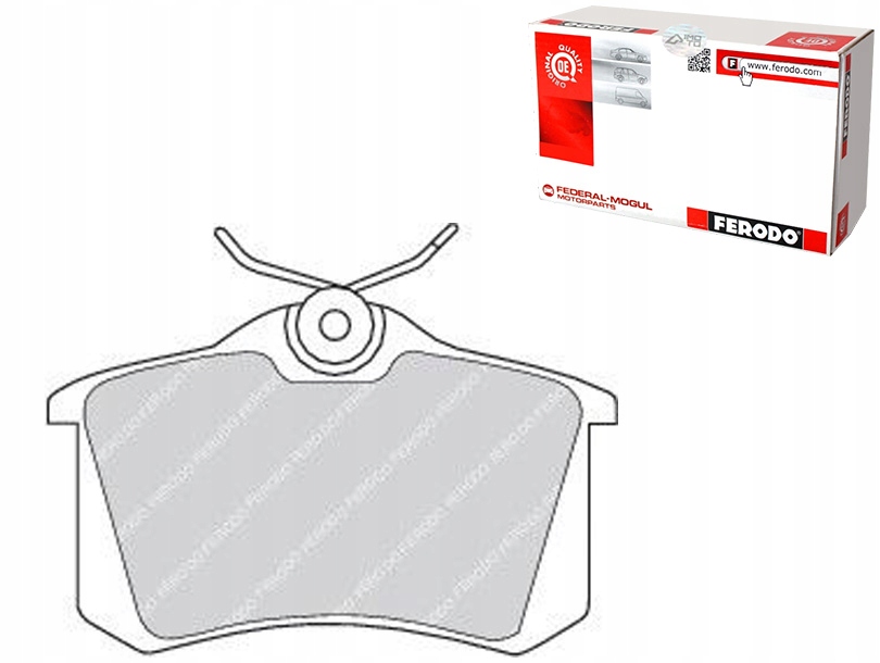 фото №1, Тормозные колодки тормозные vw задняя golf vento passat polo a4