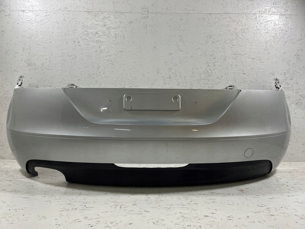 фото №6, Audi tt 8j - бампер задний bez pdc обычный серебристый eissilber