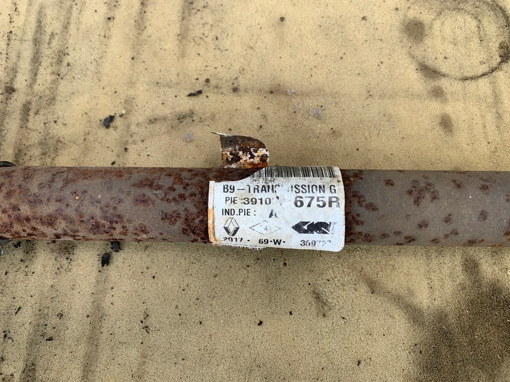 фото №6, Master movano iii привідний вал ліва перед 3901019675r