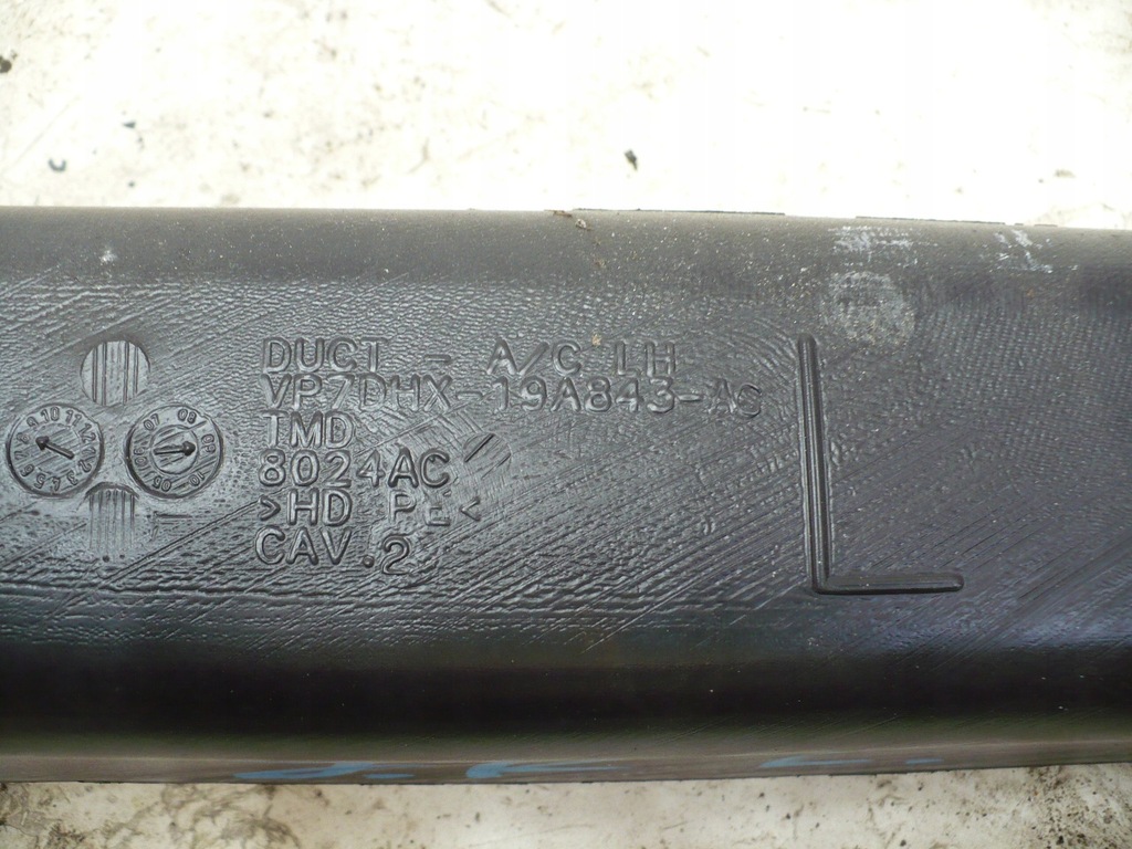 фото №5, Канал отопителя обдув jeep wrangler jk левый правый 19b680-ac