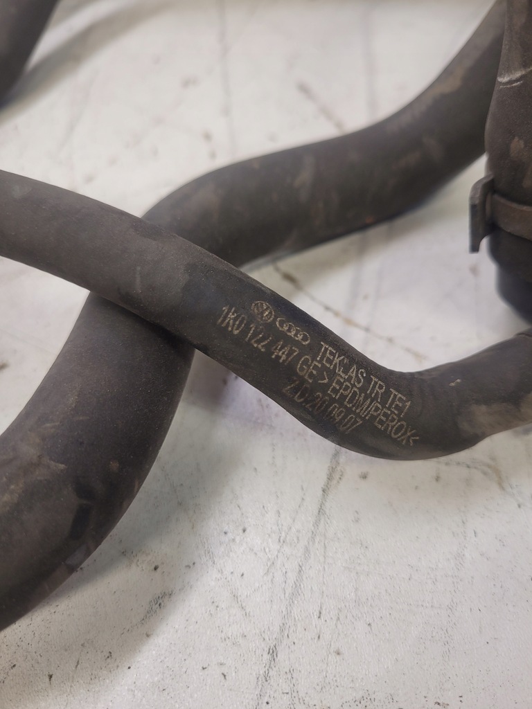 фото №5, Труба wąż магистраль wody audi a3 vw 1k0122447ge