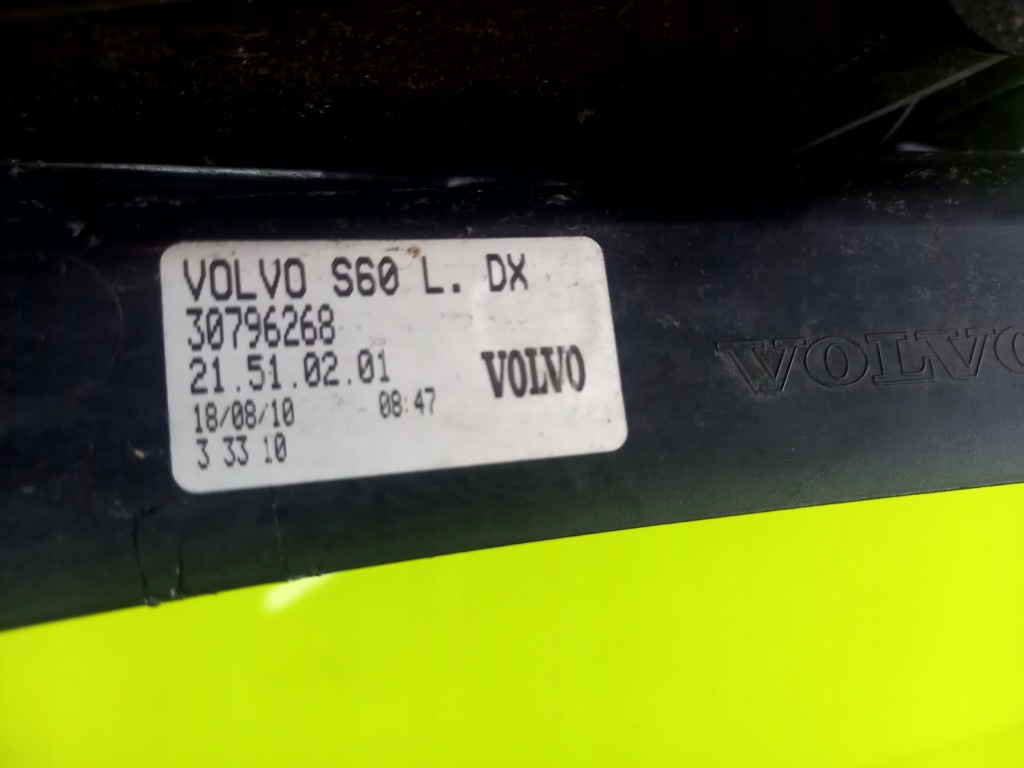 фото №5, Лампа правый задняя volvo s60 10r