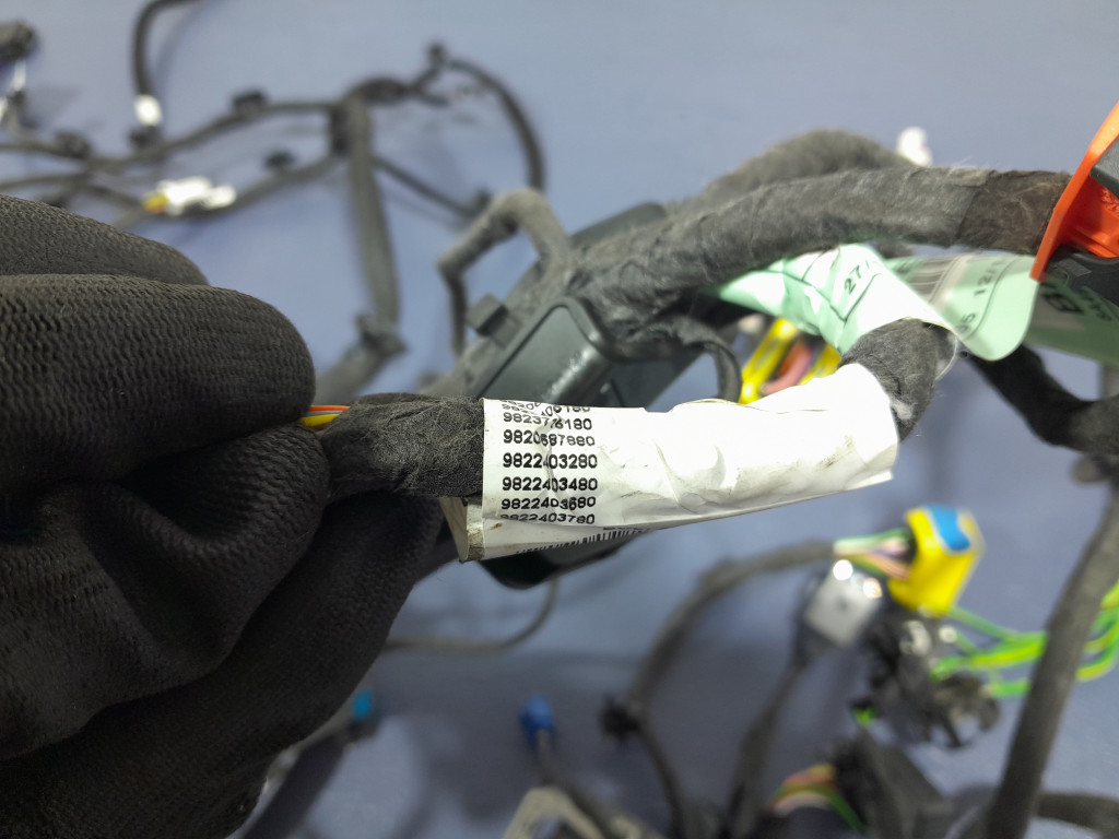 фото №9, Peugeot 5008 ii жгут электропроводка панели приборная панель eu 9818819980