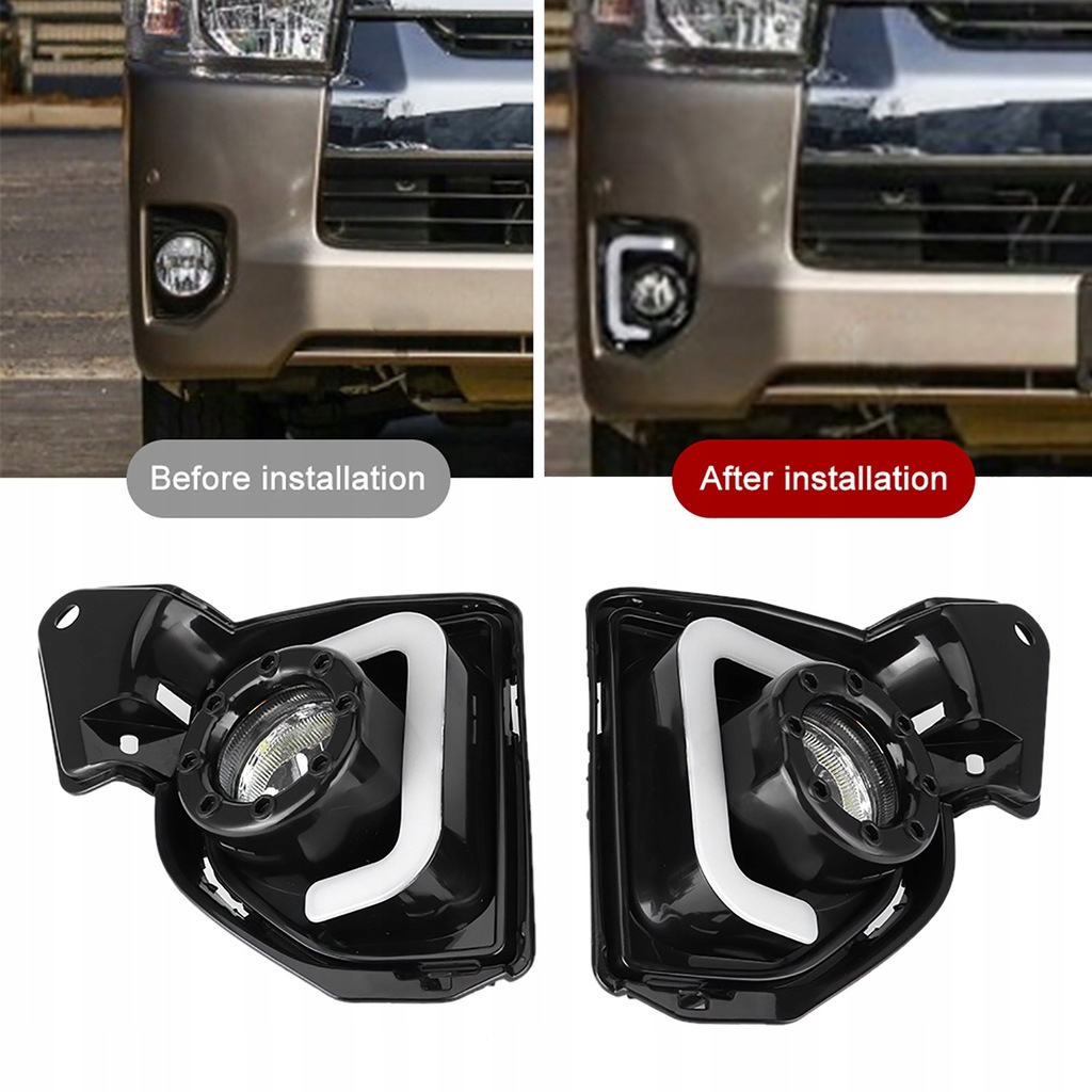 фото №12, 12v led drl світло do рух dziennej лампи