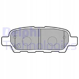 фото №2, Тормозные колодки тормозные задняя delphi do infiniti g 35 37