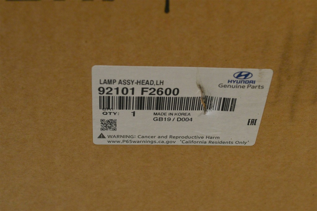 фото №15, Лампа левая hyundai elantra full led 92101f2600