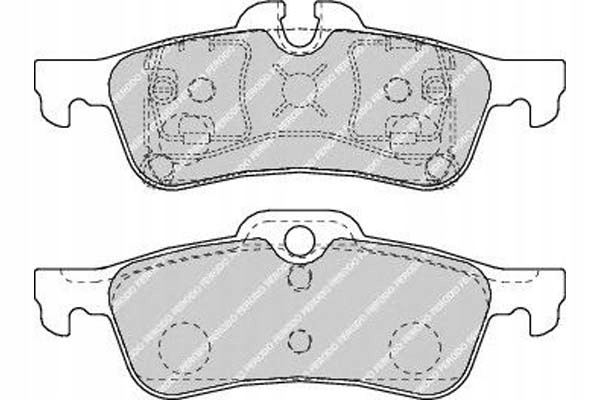 фото №2, Тормозные колодки тормозные lincoln continental mini r50 r53