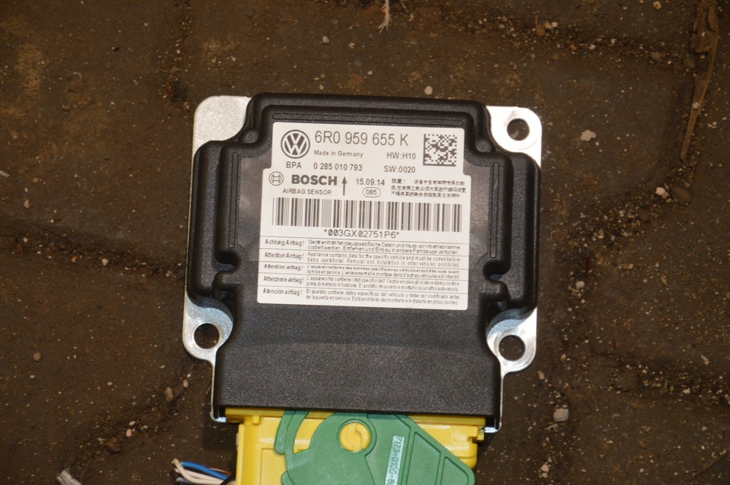 фото №1, Skoda fabia ii fl модуль air bag 6r0959655k