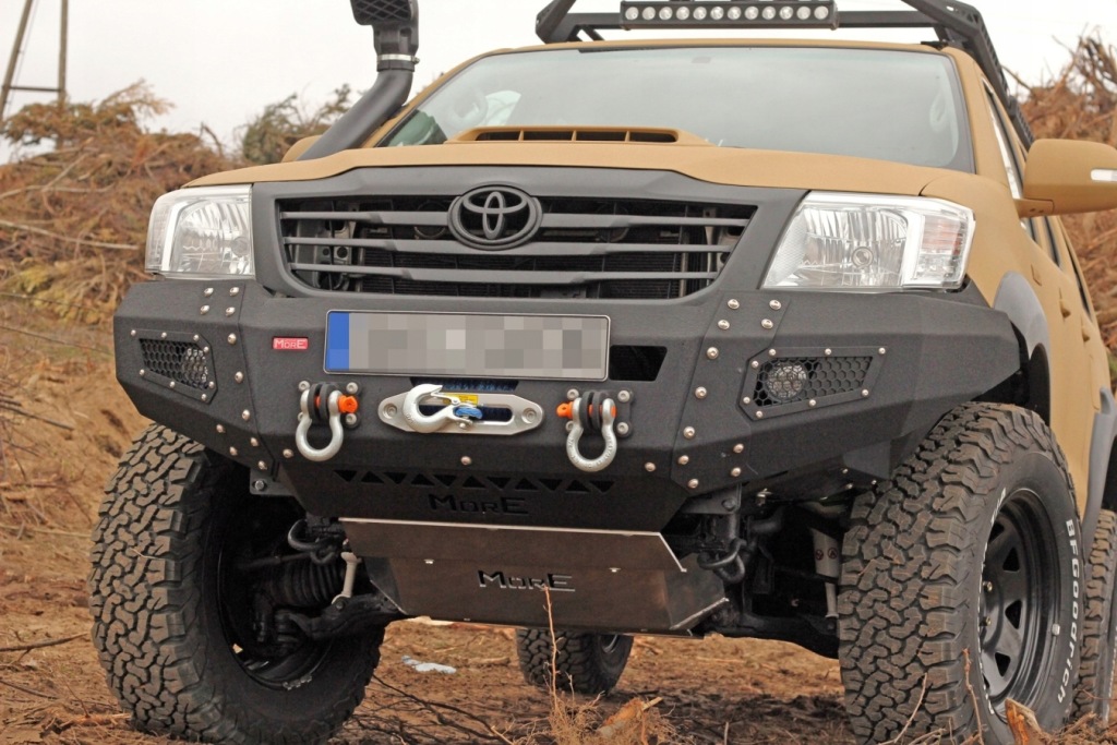 фото №10, Бампер передній сталевий toyota hilux vigo 2011-2015 more 4x4