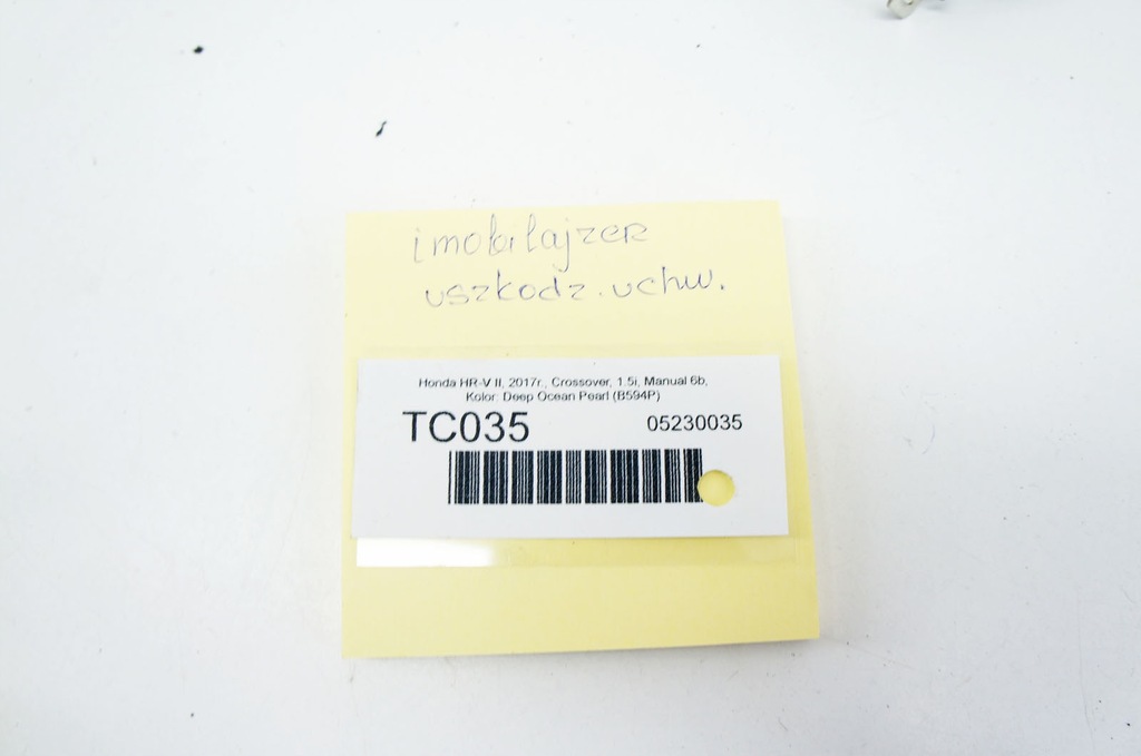 фото №5, Tc035 honda hr-v ii ^ петля иммобилайзер 39730-t7s-e0