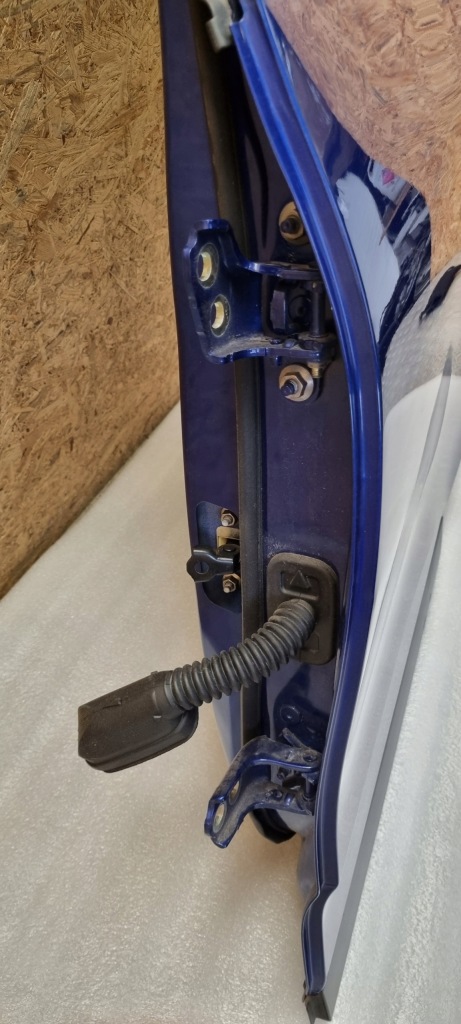 фото №10, Renault clio v двері лівий ліва задня задні 120mik колір blue iron terqh rqh