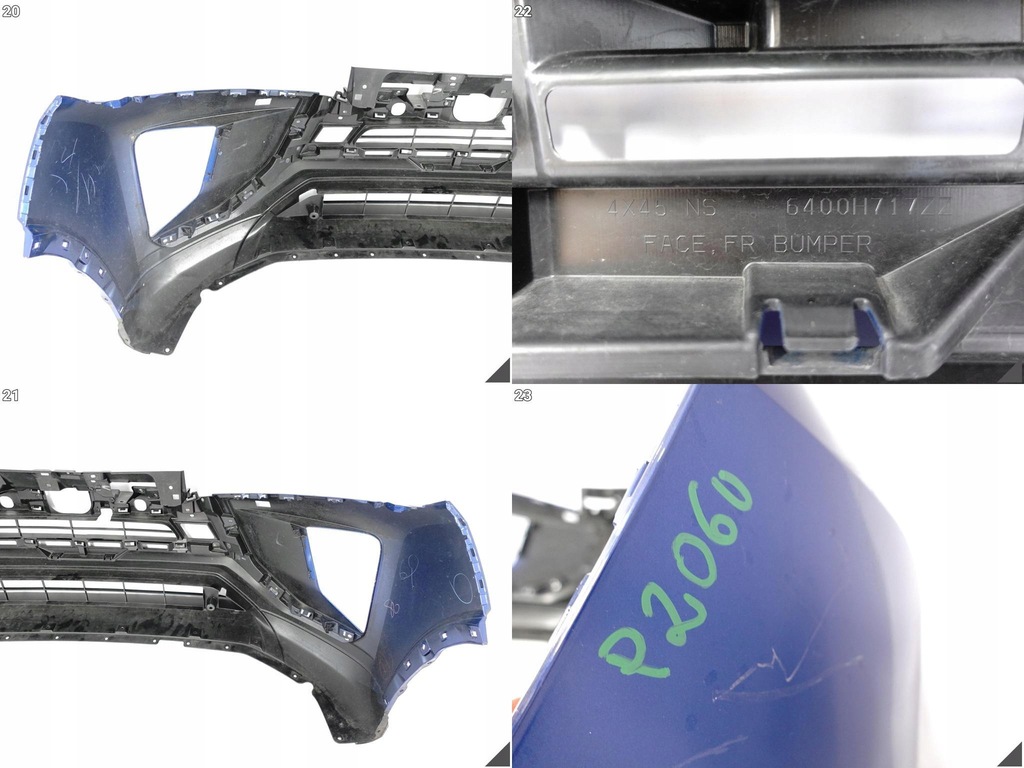 фото №12, Mitsubishi eclipse cross 18-20 бампер перед передний версия na омыватель