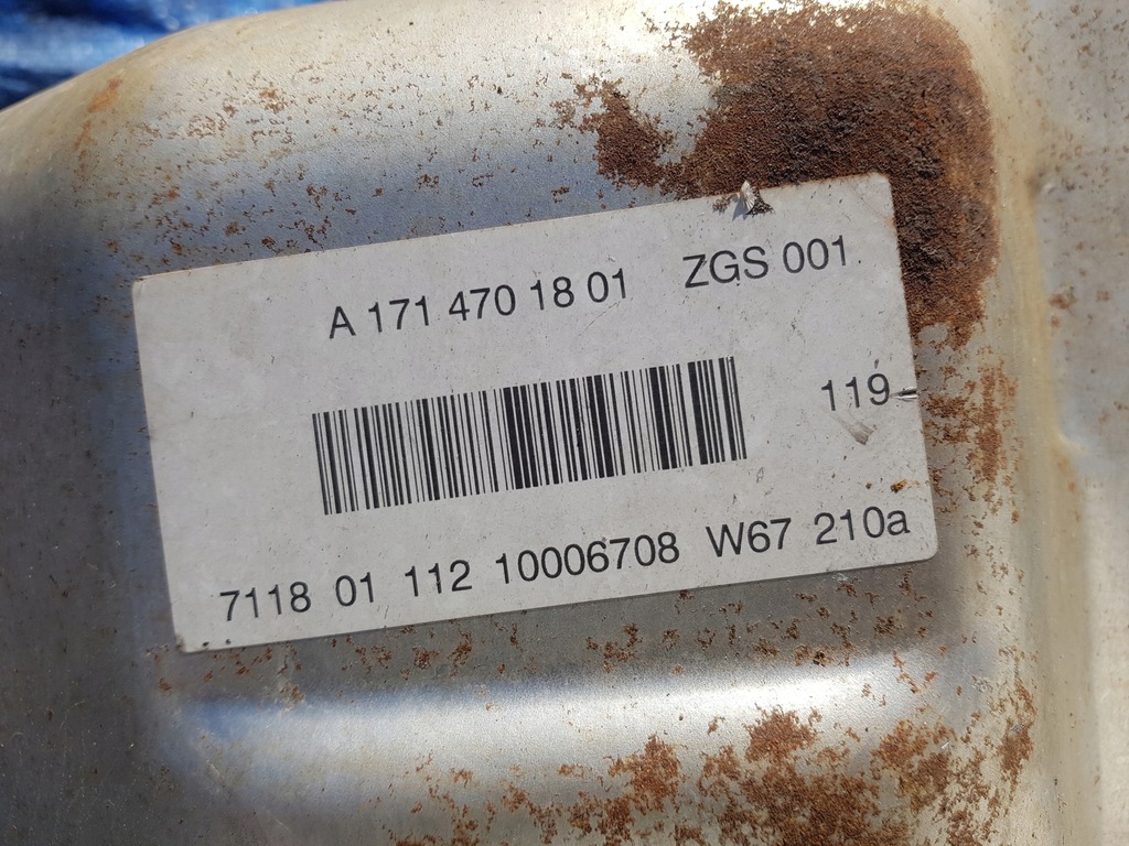 фото №10, Bak бак пального mercedes slk r171 w171 бензин