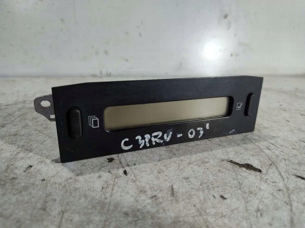 фото №1, Приборная панель дисплей citroen c3 i 9647409477