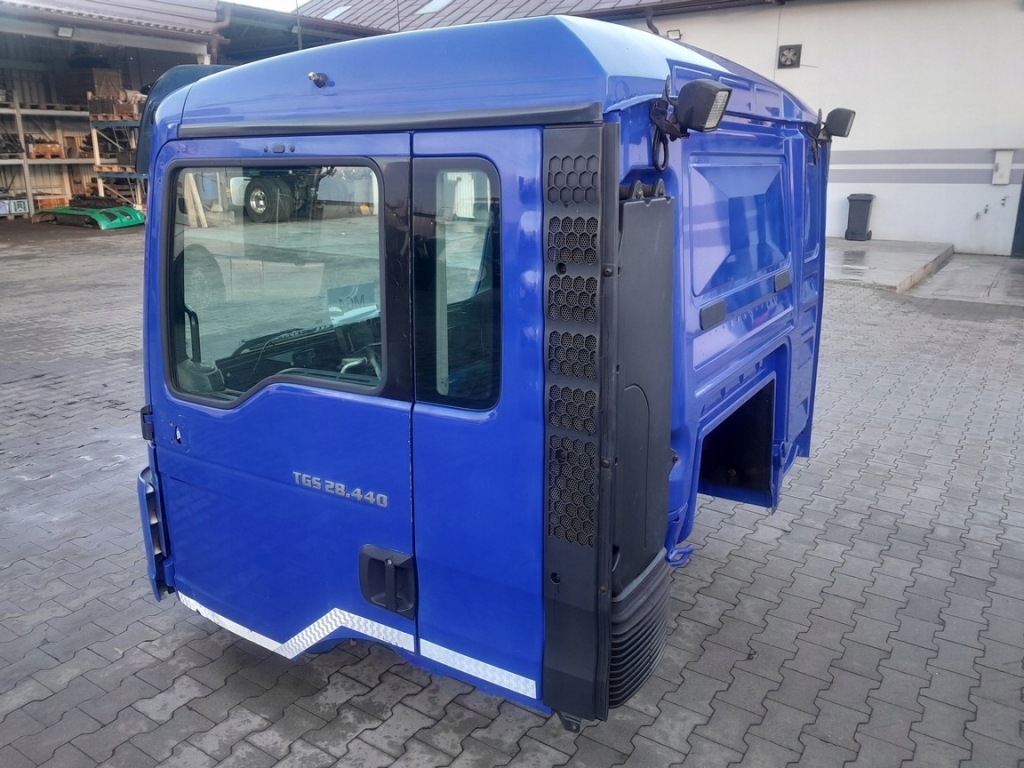 Кабіна man tgs euro 5 / 6 будівельна / короткий / самоскид / актуатор турбіни Доставка