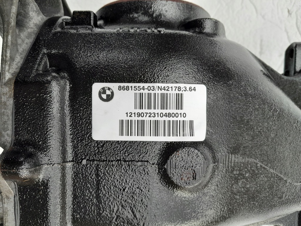 фото №5, Bmw x7 g07 мост задний дифференциал дифференциал трансмиссия задний osi 8681554 3.64