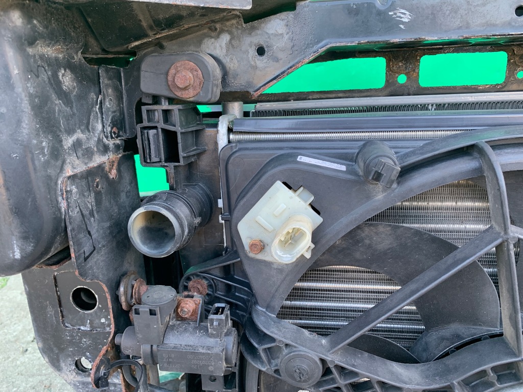 фото №10, Pas передний усилитель радиатор wody вентилятор fiat bravo ii 07- 1.9 jtd