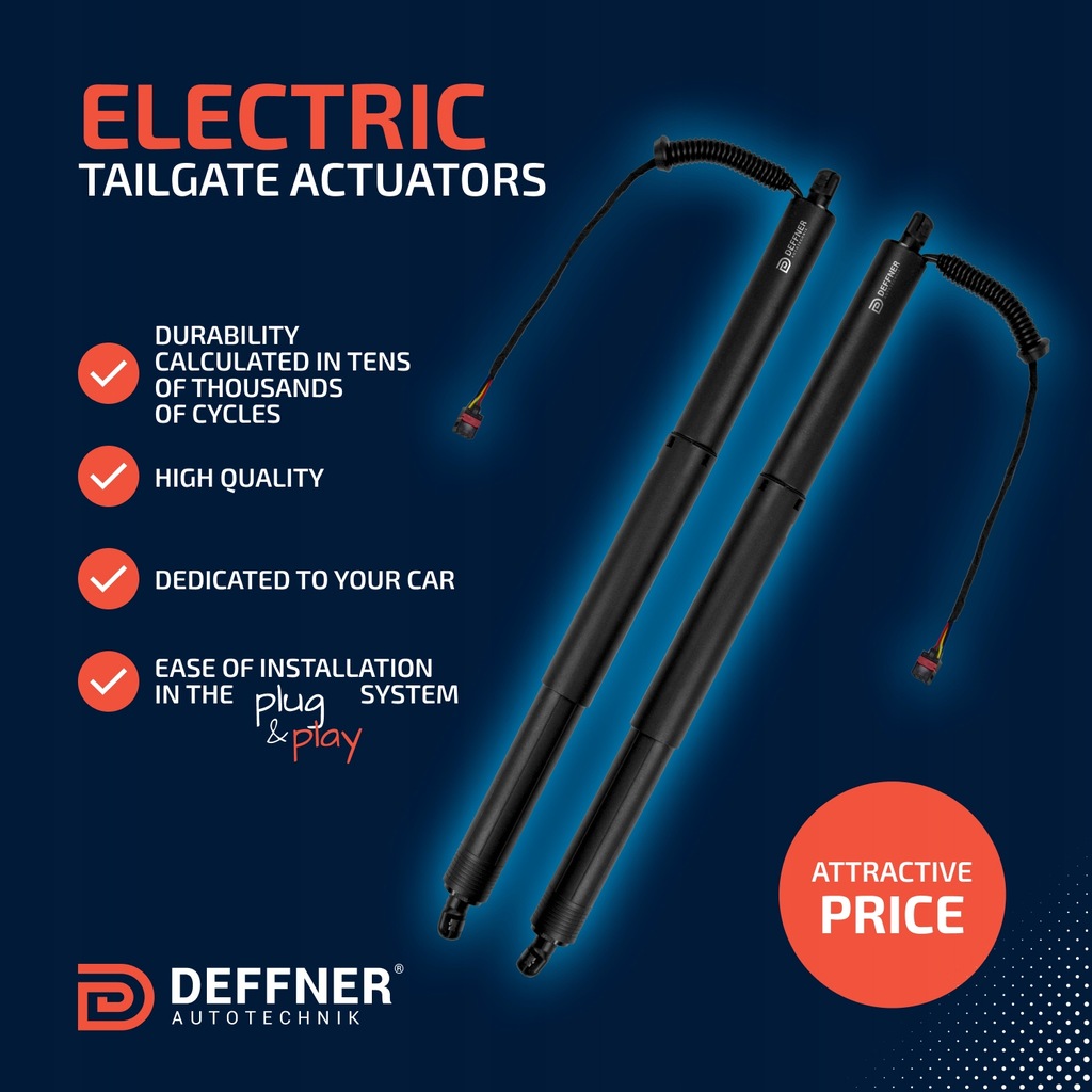 фото №14, Skoda superb 3. liftback амортизаторы elekyczne крышки багаж. 3v0827851 deffner