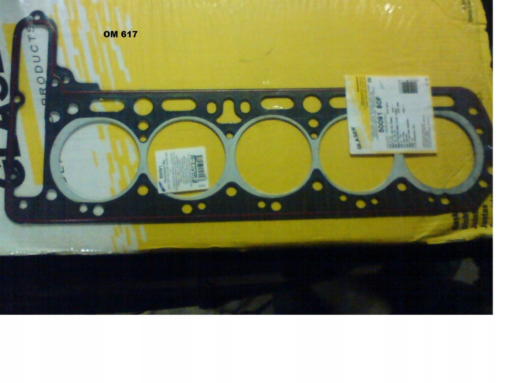 фото №1, Прокладка головки mercedes om617 50091 80f glaser