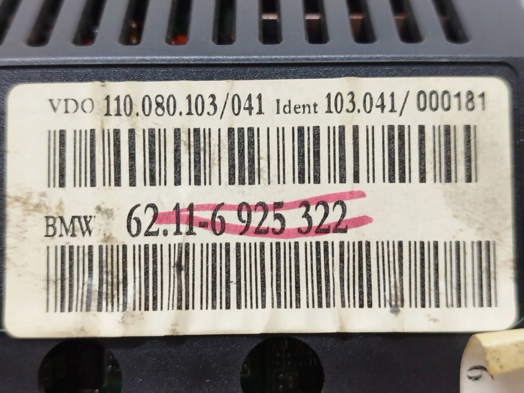 2003 bmw 7 e65 e66 счетчик / спидометр 87001421 Цена