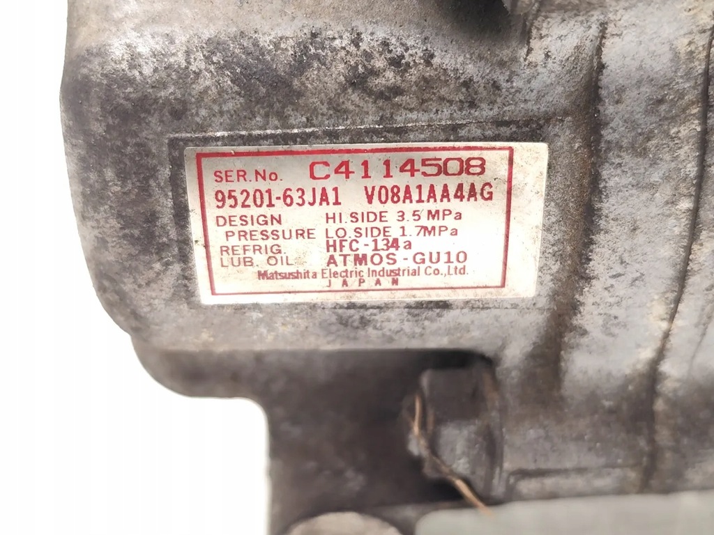 фото №7, Suzuki sx4 компресор / компресор кондиціонера a/c 1.6 vvt бензин 2010