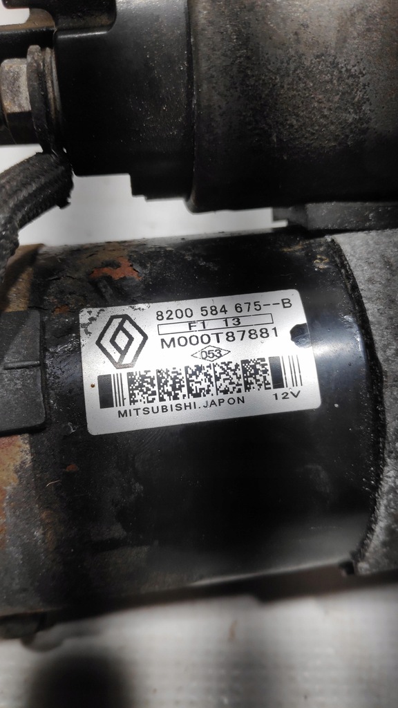 фото №7, Стартер 1.5dci nissan juke f15 8200584675b
