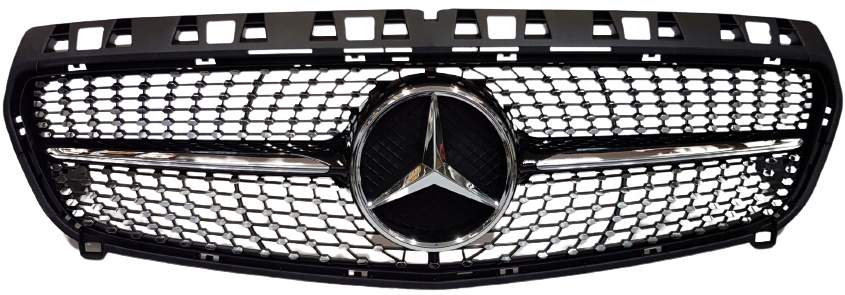 фото №1, Mercedes c klasa w205 2019- решітка радіатора решітка радіатора diamond