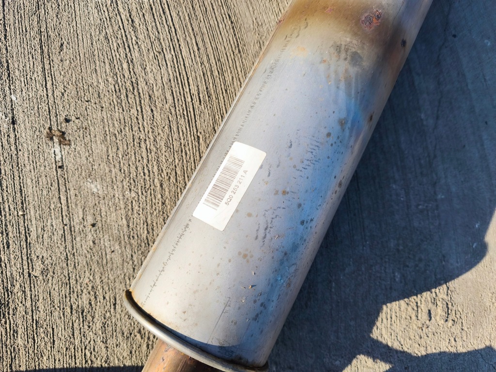 фото №7, Гасник вихлоп audi a3 8v volkswagen seat skoda 5q6253611a 5q0253211a