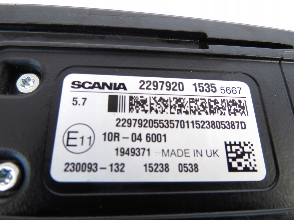 фото №6, Камера dojazdowa поперечина движения 2297920 scania r euro 6