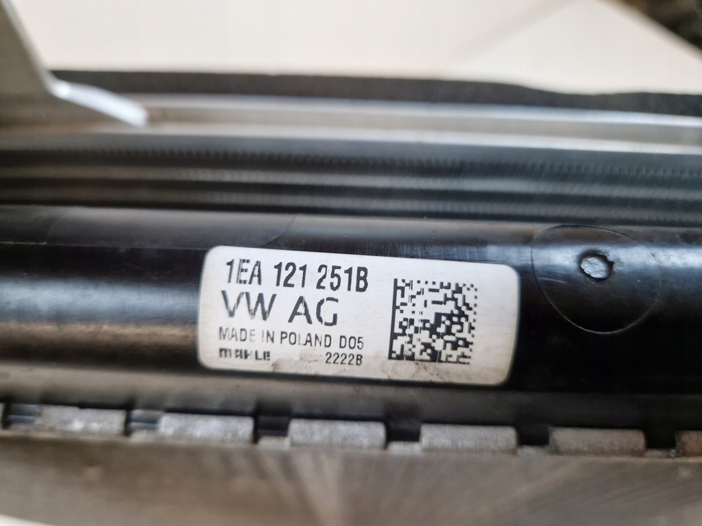 фото №8, Vw id.3 id.4 id.5 q4 e tron etron enyaq комплект радиатор wody 1ea121251b